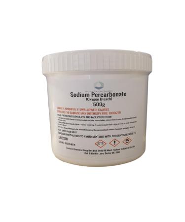 Customchem 500G - Sodium Percarbonate Pure Granular Coated Oxygen Bleach Cleaner Stain Remover  - Buy Online on GoSupps.com