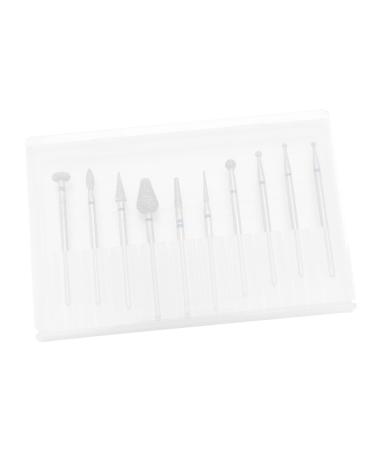 Ipetboom Stainless Steel Nail File 1 Nail Polish Tool Care Stainless Steel Buffer Block Pedicure Tool 6X1cm As Shown