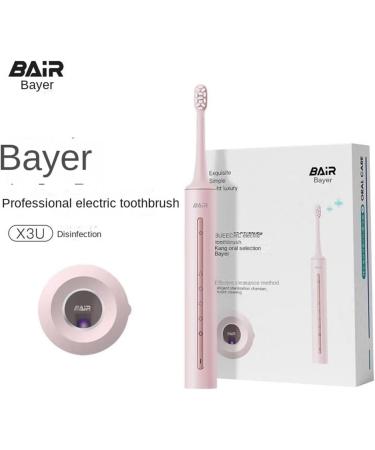 BAIR X3U Smart Electric Toothbrush - Sonic Vibration Cleaning & Whitening for Men & Women | Mobai Luxury 6 Brush Heads | International Shipping Available - Buy Online on GoSupps.com