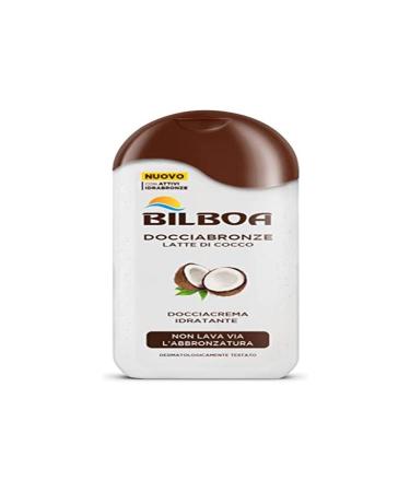 Bilboa Bilboa Moisturizing Shower Gel Coconut Milk Cream Shower Gel for Body and Hair Hydrates Skin and Doesn't Remove Tan Dermatologically Tested 220 ml
