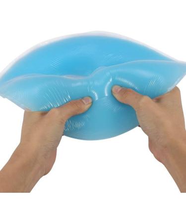 Salmue Silicone Face Relax Pillow - Soft Massage Headrest for Spa & Beauty Salon - Buy Online on GoSupps.com