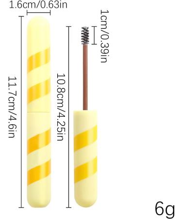  Generisch Mascara for voluminous and long lashes - 6g clump-free glitter - Mascara for women girlfriend wife sister daughter woman home travel business trip V - Buy Online on GoSupps.com