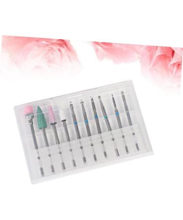 minkissy Set Nail Grinding Head Diamond Nail Drill Bit Ceramic Nail Drill Bit Diamond Cuticle Nail Bits Nail Drill Kit Manicure Tools Kit De Manicura Nail Drill Bits Polisher Rotary File medium Picture 1 - Buy Online on GoSupps.com
