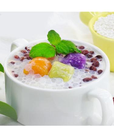 Small sago coconut milk sago dew sago grains raw mango fruit ingredients milk tea dessert ingredients14.1oz/400g - Buy Online on GoSupps.com