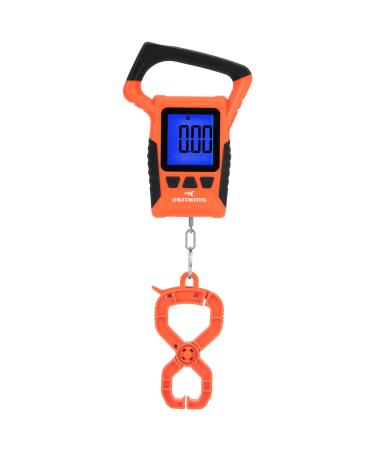 KastKing Fish Scale, WideView Floating Waterproof Digital Scale, 2.5 Large LCD Display, 110lb Capacity, Multi-Mode Pound/Ounces & Kilograms, Stores up to 9 Weights, Fishing Gifts for Men B: Orange combo - Buy Online on GoSupps.com