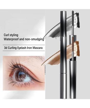 Styledchic s Iron Wand Mascara Styledchic 3d Curling Eyelash Iron Mascara Mascara With Metal Wand Waterproof Curling And Long-Lasting Mascara Metal Mascara Wand Waterproof (Black one size) Black 4 ml (Pack of 1) - Buy Online on GoSupps.com