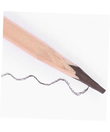 Mikinona Eyebrow Pencil Brow Pencil for Makeup Portable Brow Pencil Double Head Miss Hard Core - Buy Online on GoSupps.com