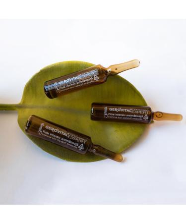 Gerovital Tratament Expert Ampoules Antipelliculaires Intensives Soin capillaire antipelliculaire 10 ampoules x 10 ml - Buy Online on GoSupps.com