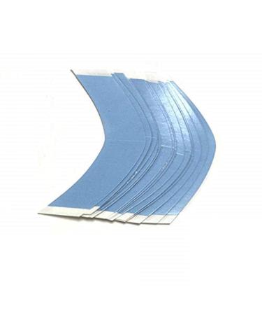 Real Lace Front Wig Tape - 36 Pieces Water-Proof Strong Adhesive Double Sided Lace Wigs Tape (Blue)
