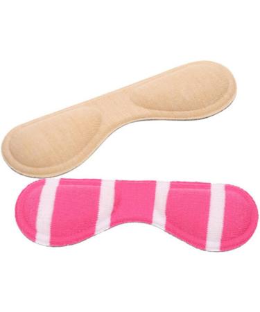 Buy NOLITOY High Heel Pads - 4 Pairs Cushion Inserts for Ultimate Support | Heel Grips in Stylish Glass Bottle - Buy Online on GoSupps.com