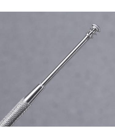Exceart Metal Ear Cleaner - Dual Head Earwax Removal Tool | Effective Ear Cleaning Spoon for Safe Earwax Removal - Buy Online on GoSupps.com