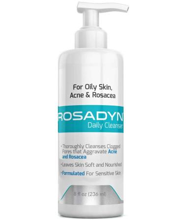 Rosadyn+ Gel Cleanser for Sensitive Skin  Acne  Rosacea and Breakouts |Formulated with Organic Honey 1