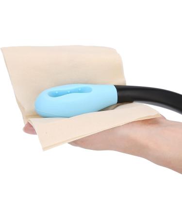 Bottom Buddy Wiping Aid - Comfort Toilet Paper Helper for Elderly & Mobility Impairments (Blue) - International Shipping Available - Buy Online on GoSupps.com