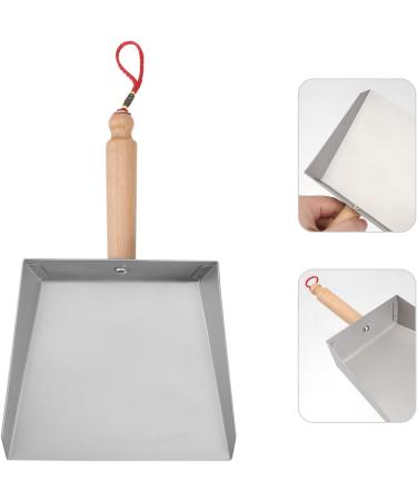 Stainless Steel Dustpan Heavy Duty with Comfort Handle Mini Desktop Dustpan Heavy Duty Metal Dustpan Kitchen Pan Home Dusting& Cleaning Tool - Buy Online on GoSupps.com