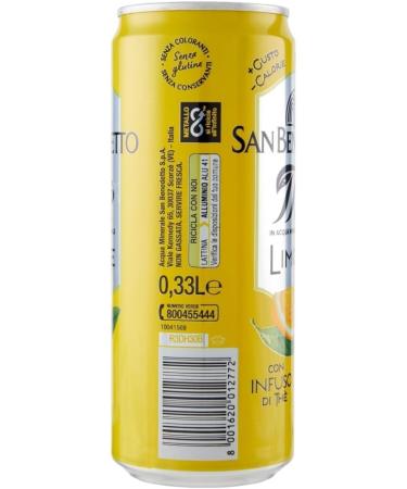 Italian Gourmet San Benedetto Th Glac Citron 48x330 ml Boisson Rafra chissante Ice Tea Lemon Pack Familial Lot conomique Canettes Boisson Froide t Repas Snack + Italian Gourmet Polpa - Buy Online on GoSupps.com