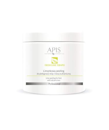 APIS FRESH LIME TERAPIS lime peeling for foot care with volcanic lava | Freshness and lightness of the feet | 500 g
