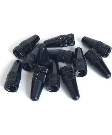 iFlyMars 12 French Style Valve Cap - Anodized Presta Valve Caps for Bikes - Corrosion Resistant - Black - Buy Online on GoSupps.com