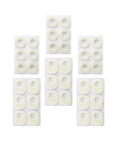 Feet Pads for Heels Cushions Plaster 6 Sheets Foot Remove Pads Sweat-Absorbent Foot Stickers Supples Non-Woven Foam Stickers Foam Stickers Foam Stickers Felt Cushions