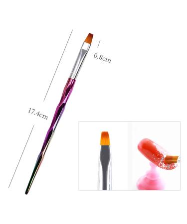MWoot 10-Part Nail Brush Set | Nail Art Painting & Drawing Brushes for UV Gel & Acrylic Fingerails | Nail Liner Brushes & Accessories for Pedicure & Manicure - Buy Online on GoSupps.com