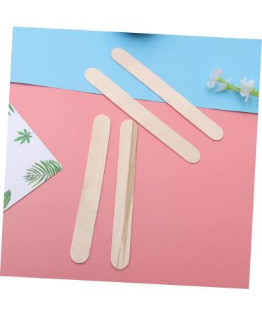 Angoily 150 pc Wax Bar Sticks - High-Quality Wax Applicator for Hair Removal | Manual Wooden Sticks for Smooth Application - Buy Online on GoSupps.com