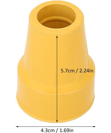 Crutch Tips Rubber 22mm Good Grip Non-slip Base Rubber Crutch Tips for Home Outdoor for Garden - Buy Online on GoSupps.com