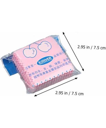 SHERCHPRY 50pcs Silver Polishing Cloths - Ultimate Glasses & Jewelry Cleaner Wipes - Buy Online on GoSupps.com