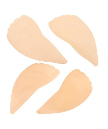 2 Pairs Arch Support Forefoot Felt Metatarsal Cushion Inserts Pads Shoe Tongue Pads Metatarsal Pad Half Foot Pads Shoe Inserts Metatarsal Feet Cushion Felt Metatarsal Foot Cushion