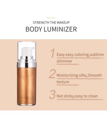 Face Body Luminizer Illuminator Cream Spray Contour Highlighter Liquid Bronzer Luminizer Style3 Face Body Luminizer - Buy Online on GoSupps.com