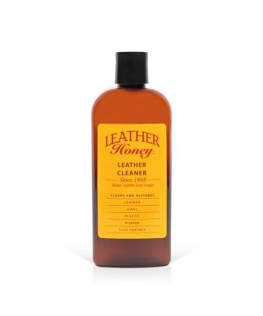 Leather Honey Leather Cleaner The Best Leather Cleaner for Vinyl and Leather Apparel, Furniture, Auto Interior, Shoes and Accessories. Does Not Require Dilution. Ready to Use, 8 Ounce Bottle! 8oz