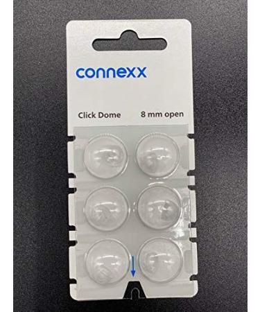 Connexx Accessories Siemens / Rexton Click Domes (6 domes) NEW Blister Pack (8mm Open)