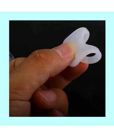 SouiWuzi 10pcs Ring Button Pacifier Adapter | White Silicone Baby Dummy Holder & Clip | International Shipping Available - Buy Online on GoSupps.com
