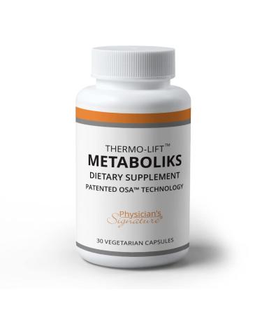 Rawleigh Thermo-Lift Metaboliks: 30 Capsules - Vegetarian Dietary Supplement with Leptipure Cholesstrinol & Cinnamon for Metabolism