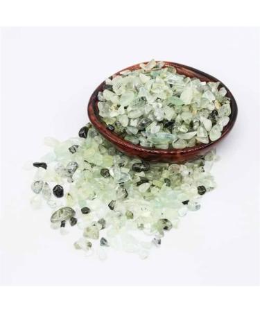 Natural Crystals and Stones 100g Natural Prehnite Quartz Crystal Stone Gravel 7mm-9mm for Decoration Gift for Decoration kaixun - Buy Online on GoSupps.com