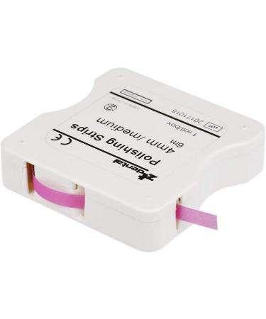 GCDN Dental Polishing Brush Stripes - 1 Roll Coarse Interdental Oral Care Tool for Whiter Teeth - 4mm Grinding Plaster & Care - Pink 50 m - Buy Online on GoSupps.com