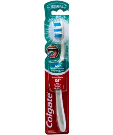 Colgate 360 Ultra Compact Soft Toothbrush - Pack of 2 (Colors Vary) - Buy Online on GoSupps.com