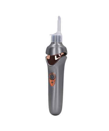 Electric Ear Wax Cleaner Vacuum LED Light Ear Wax Cleaner Safe for Kids Adults for Home (Black)