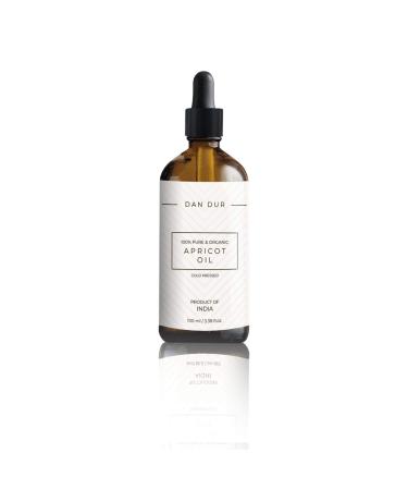 100% Pure Organic Apricot Oil by Dan-Dur BIO Cold Pressed Extra Virgin Multi-Purpose Treatment HAIR GROWTH SOURCE OF NUTRIENTS (50 ml)
