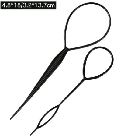 20 Pairs Topsy Hair Tail Tools Topsy Tail Tools Tails Hair Tool Hair Braid Tool Topsy Tail Ponytail Hair Accesories Braid Accessories Hair Braiding Tool The Tail Child - Buy Online on GoSupps.com
