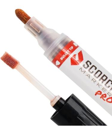 Scorch Marker Woodburning Tool Kit - Non-Toxic Chemical Wood Burner Set for DIY Arts and Crafts | Foam Tip & Brush Included - 1 Pack - Buy Online on GoSupps.com