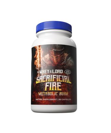 The Whey of The Lord Sacrificial Fire Capsules Fat Burner Thermogenic Metabolism Support Weight Management Energy Focus