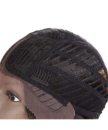 JOEDIR PERCOIS Lace Front Wigs 60cm - Long HD Transparent Synthetic Wig for Women - 130% Density Black Hair - Buy Online on GoSupps.com