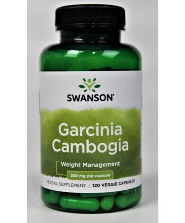 Swanson Garcinia Cambogia 250mg 120 Veg Caps - Natural Weight Loss Support - Buy Online on GoSupps.com