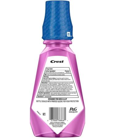 Crest Anti-Cavity Fluoride Strawberry Rinse 16.9oz (500ml) - Buy Online on GoSupps.com