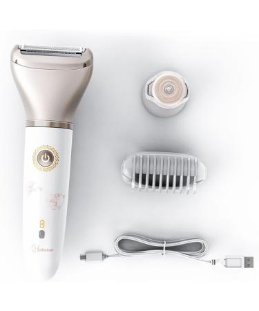 Beavorty 3-Piece Women's Trimmer Set - 2 in 1 Bikini & Armpit Hair Removal Clipper Shower Gel Included - Optimal Hair Removal Device for Smooth Skin - Buy Online on GoSupps.com