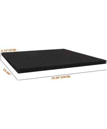 Shunting Aquarium Filter Foam Pad Customizable 50x50x2cm Biochemical Sponge Filter Material for Effective Filtration - International Shipping Available - Buy Online on GoSupps.com