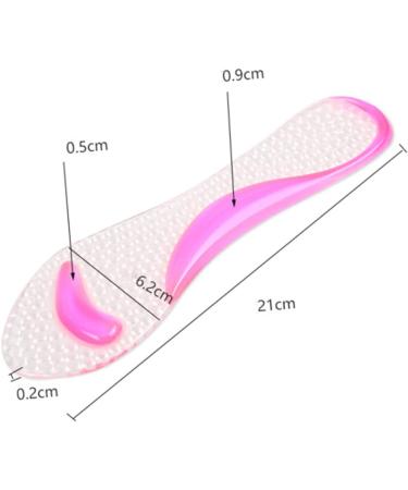 FOMIYES High Heel Gel Insoles for Women | Comfortable Shoe Gel Pads & Insoles | Perfect for High Heels - Buy Online on GoSupps.com