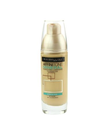 Maybelline Affinitone Mineral Perfecting + Soothing Foundation SPF 18 (21 Nude) 30ml