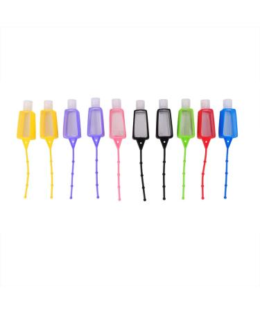 FRCOLOR 20 pcs Silicone Bottle Protective Case - Trapezoidal & Oval Sleeves for Perfume - Easy to Carry Assorted Colors - Buy Online on GoSupps.com