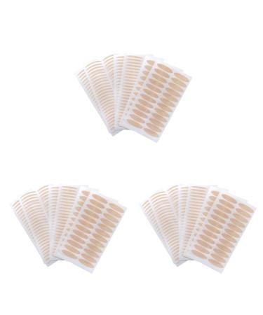 NOLITOY 180 sheets Mesh Side Belt Fine Invisible Olive Transparent Lifting Pattern Strips Tapes Man Eyelid Mx3pcs As Shownx3pcs