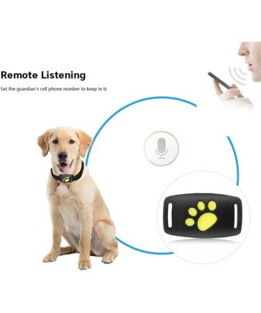 LILOVE Pet Tracker Dog GPS Tracker Real Time Tracking Locator Pet Collars with Mic Dogs Cats GPS Tracking Pet GPS Tracker Collar Anti-Lost Device (1) - Buy Online on GoSupps.com